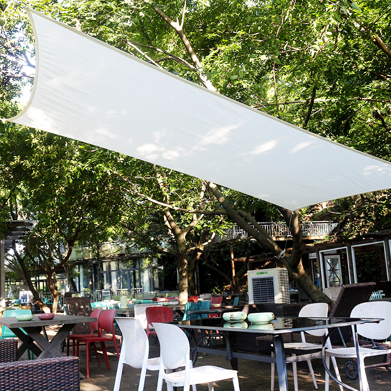 Outdoor Right Angle Sail Shade Canopy