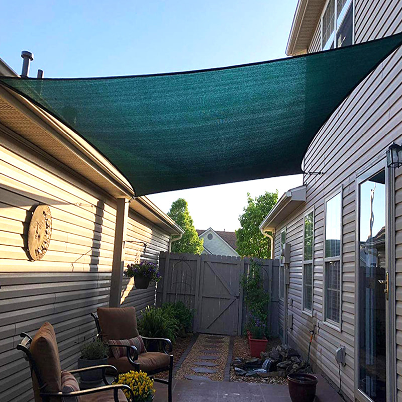 Small Waterproof HDPE Sun Shade Sail